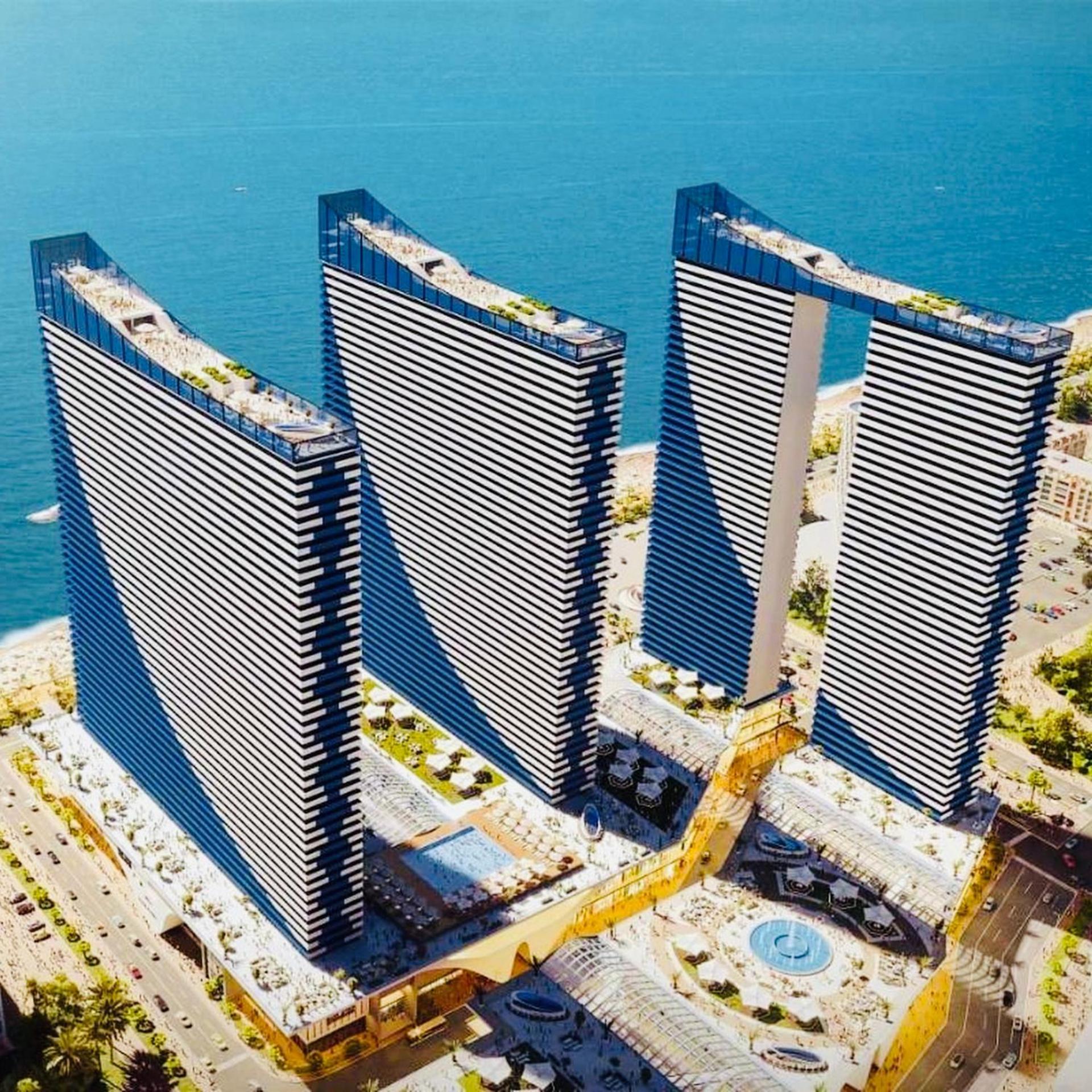 Panorama Black Sea View & Aparthotel באטומי מראה חיצוני תמונה