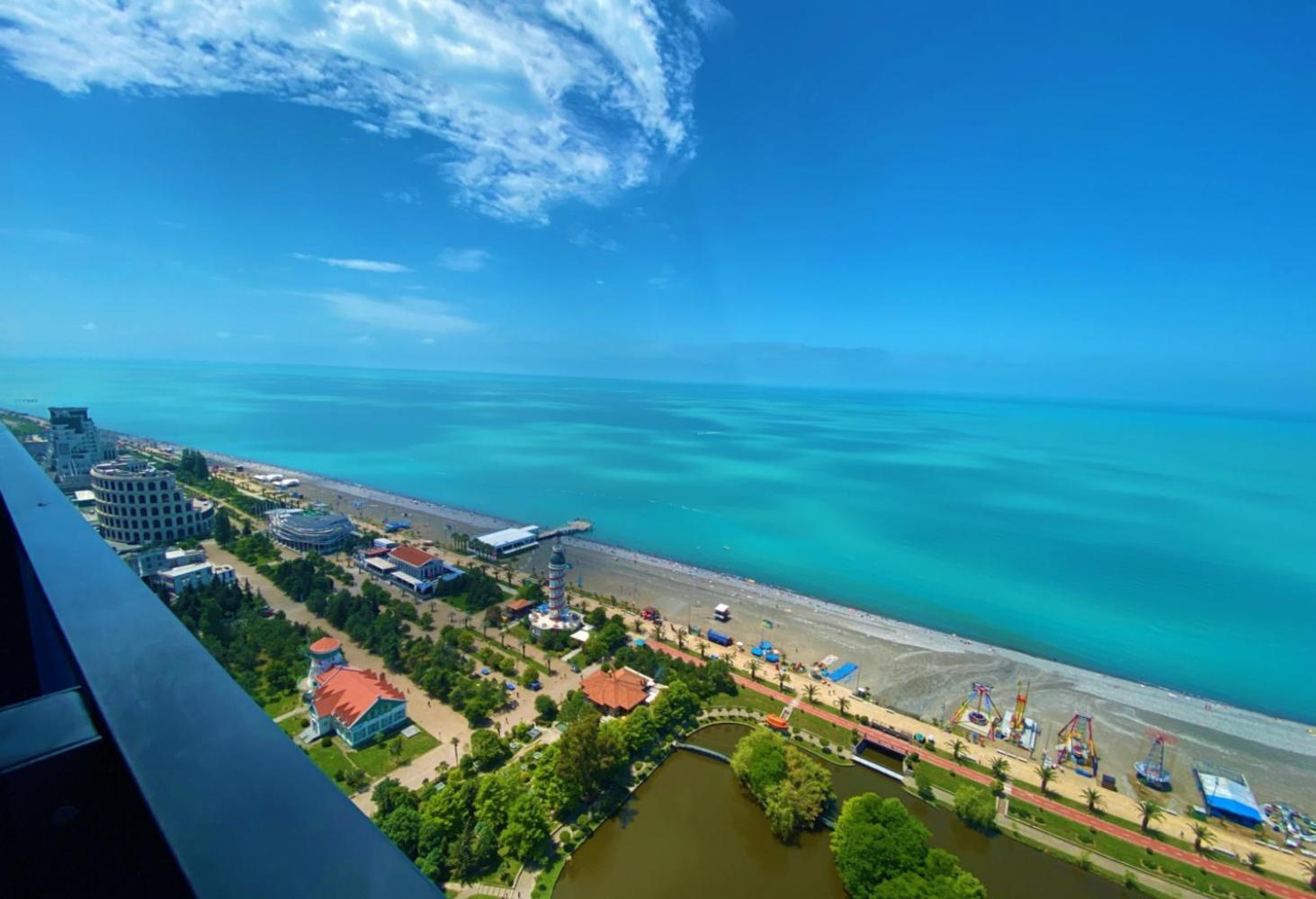Panorama Black Sea View & Aparthotel באטומי מראה חיצוני תמונה